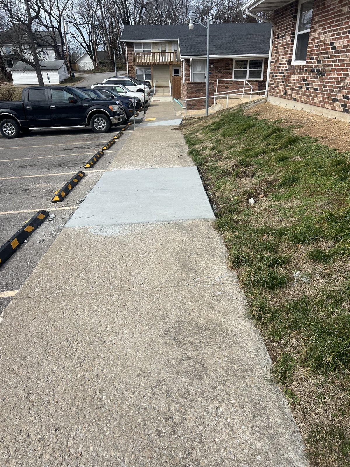 Concrete stairs project