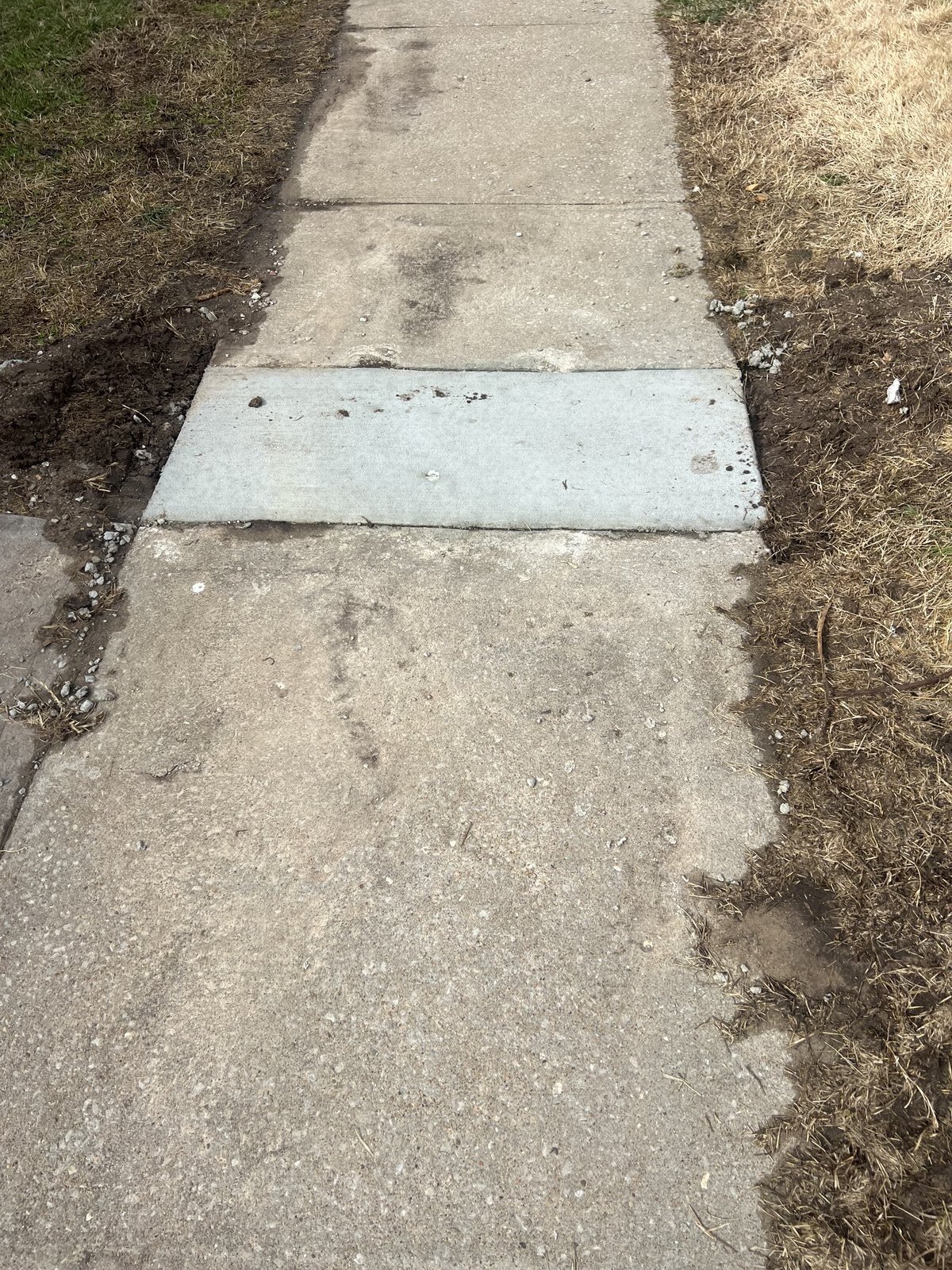 Concrete pathway
